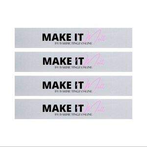 MAKE IT Melt Elastic Edge Band – 2in (White)💰🔥